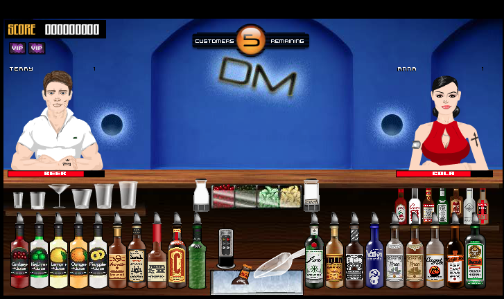 Bartender Game Screen Shot